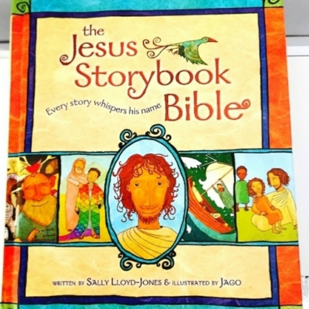 ♡♡The Jesus Storybook Bible by Sally Lloyd-Jones, hard cover book